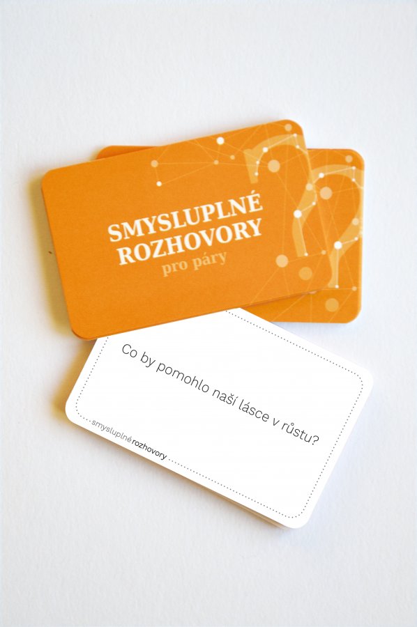 Sada karet pro smysluplné rozhovory - pro páry (60 karet)