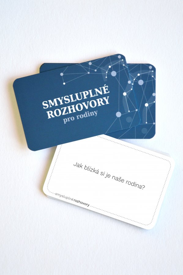 Sada karet pro smysluplné rozhovory - pro rodiny (60 karet)